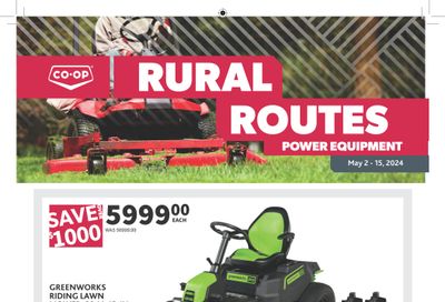 Co-op (West) Rural Routes Flyer May 2 to 15