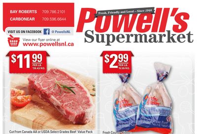 Powell's Supermarket Flyer May 2 to 8