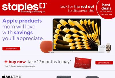 Staples Flyer May 1 to 7