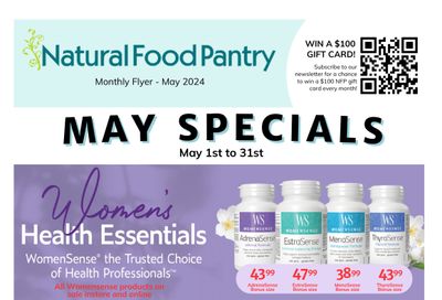 Natural Food Pantry Flyer May 1 to 31