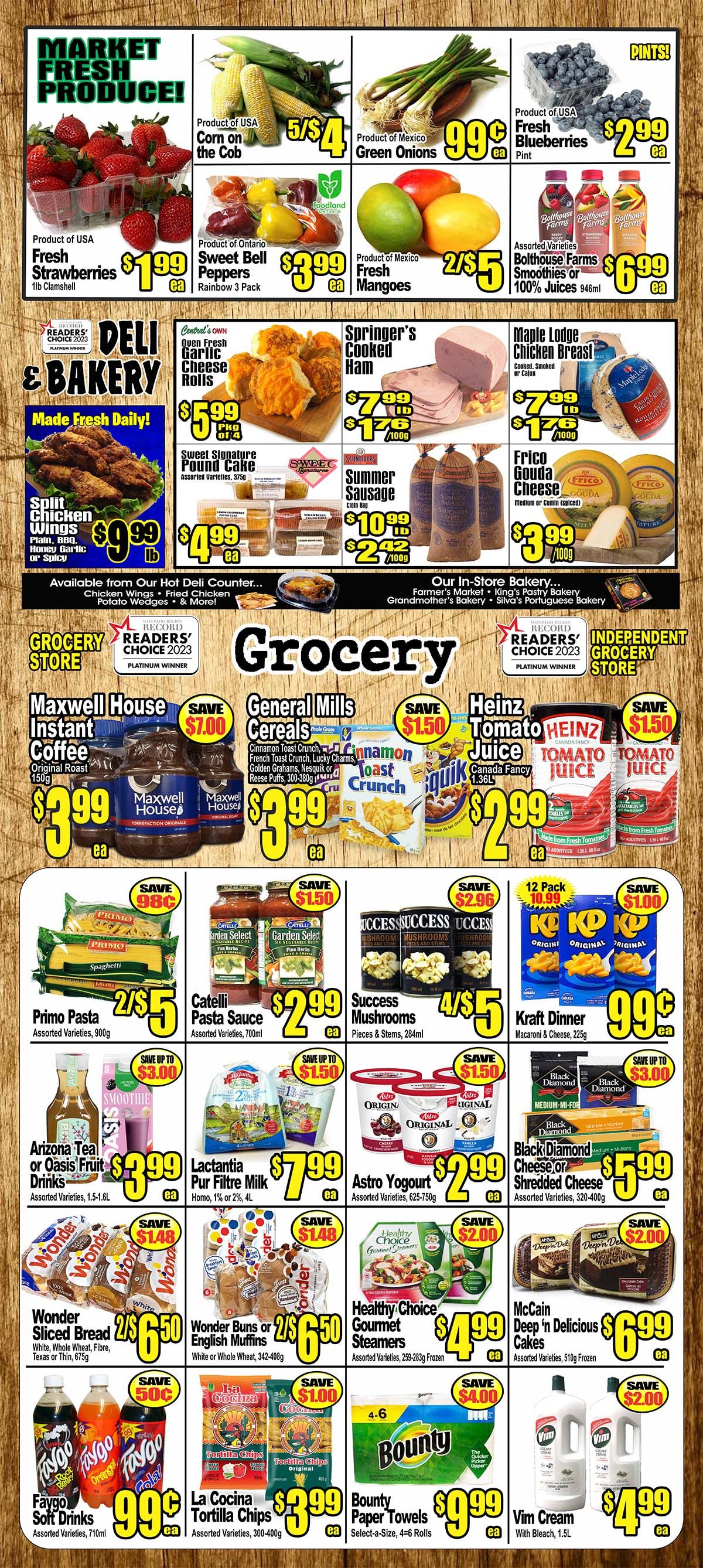 Central Fresh Market Flyer May 2 to 9