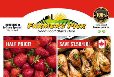 Farmer's Pick Flyer May 2 to 8