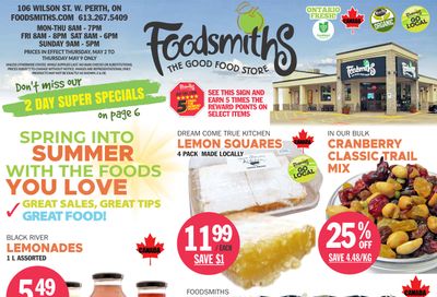 Foodsmiths Flyer May 2 to 9
