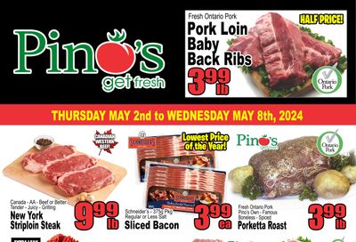 Pino's Flyer May 2 to 8