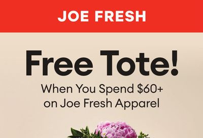 Joe Fresh Flyer May 2 to 8