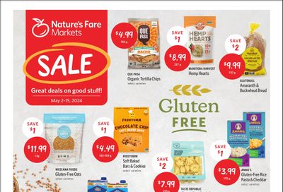 Nature's Fare Markets Flyer May 2 to 15