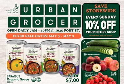 Urban Grocer Flyer May 3 to 9