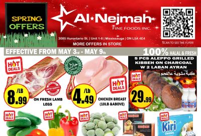 Alnejmah Fine Foods Inc. Flyer May 3 to 9