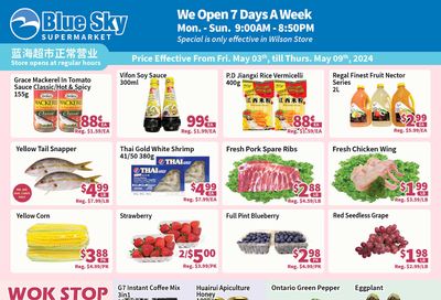 Blue Sky Supermarket (North York) Flyer May 3 to 9