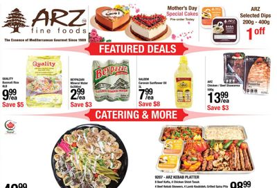 Arz Fine Foods Flyer May 3 to 9