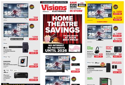 Visions Electronics Flyer May 3 to 9