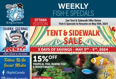 Big Al's (Ottawa) Weekly Specials May 3 to 5