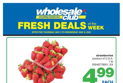 Wholesale Club (Atlantic) Fresh Deals of the Week Flyer May 2 to 8
