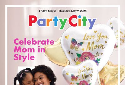 Party City Flyer May 3 to 9