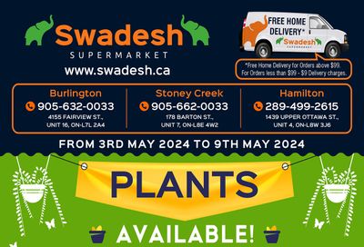 Swadesh Supermarket Flyer May 3 to 9