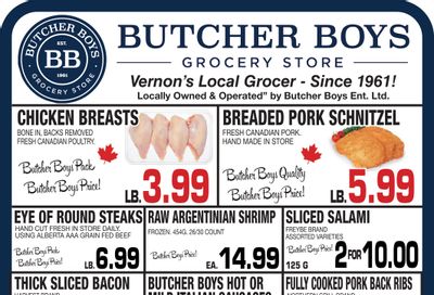 Butcher Boys Grocery Store Flyer May 3 to 9