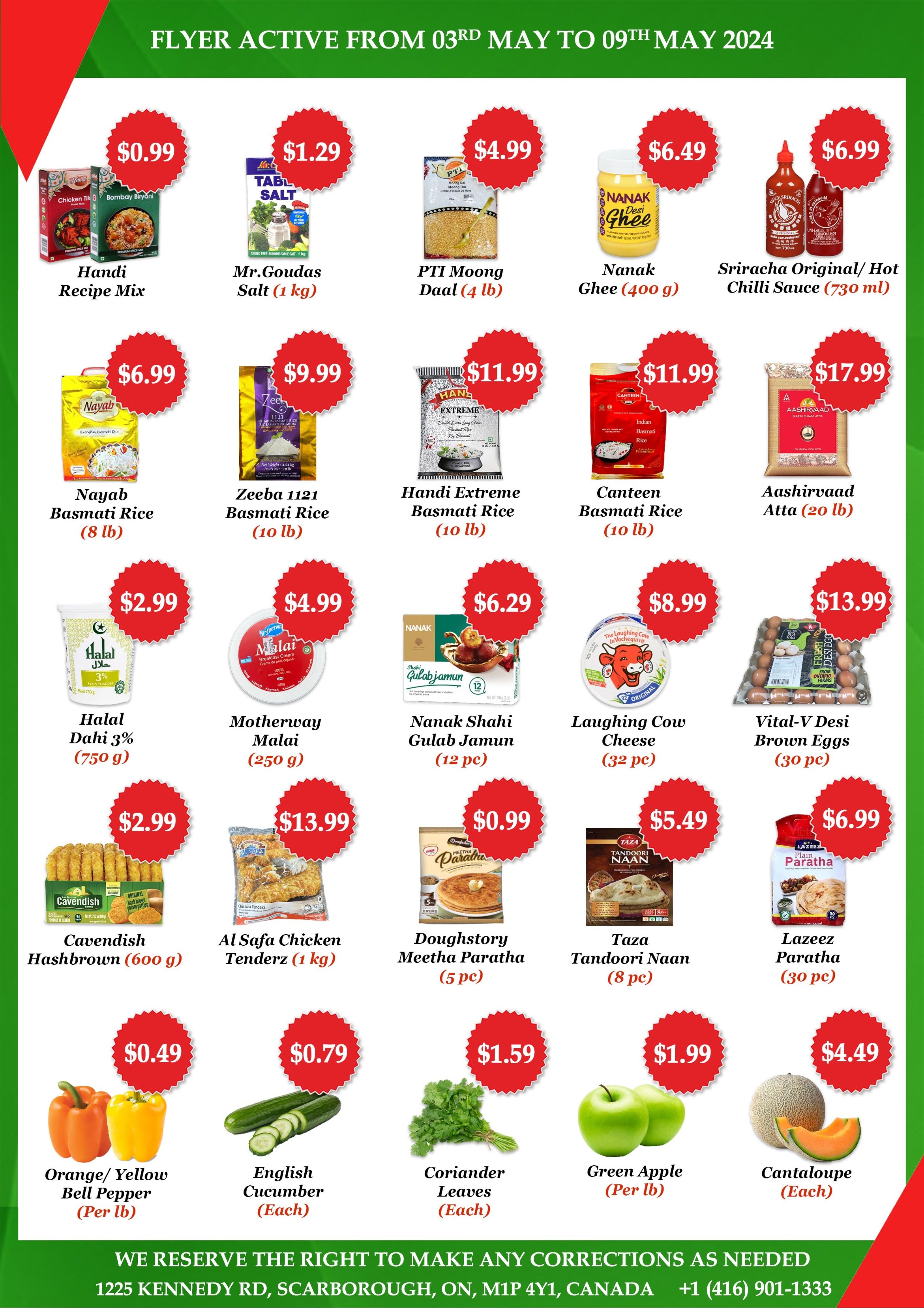 Atiya's Fresh Farm Flyer May 3 to 9