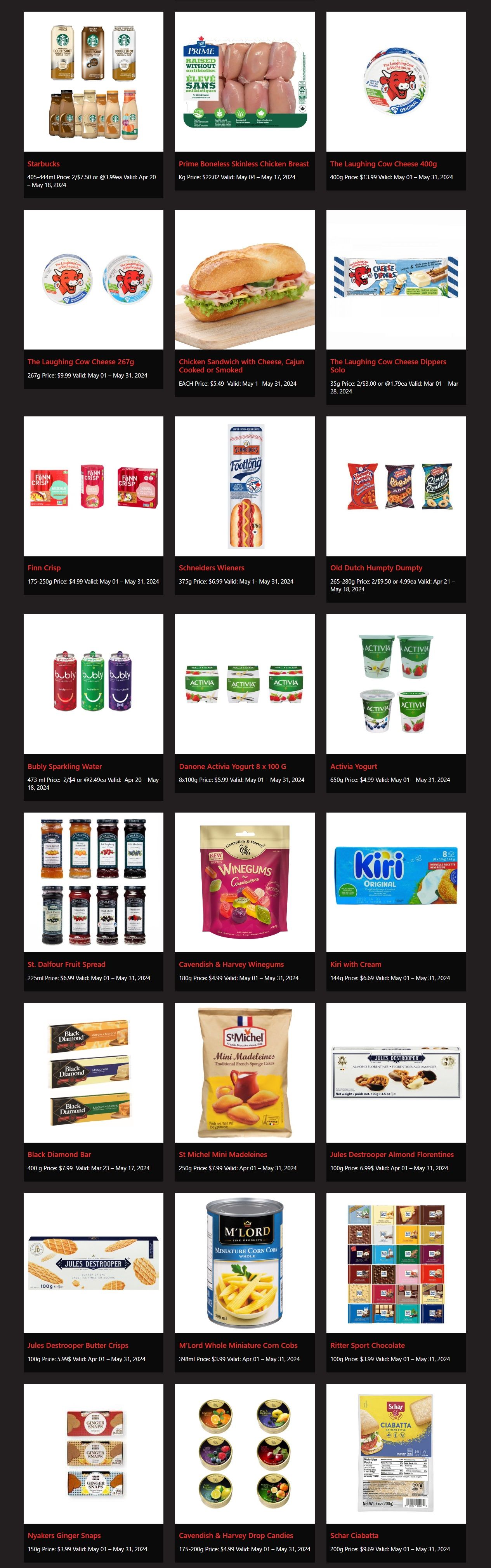 Rabba In-Store Deals May 1 to 31
