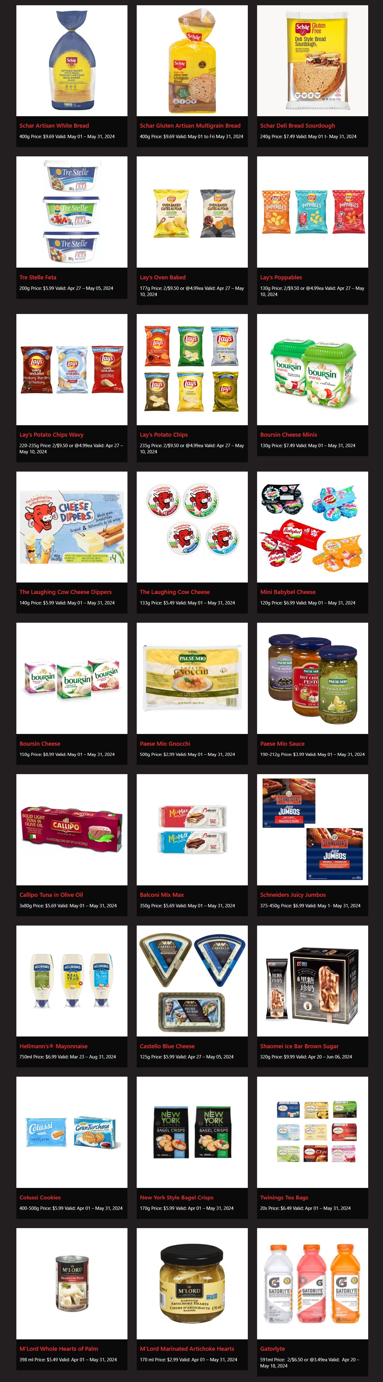 Rabba In-Store Deals May 1 to 31