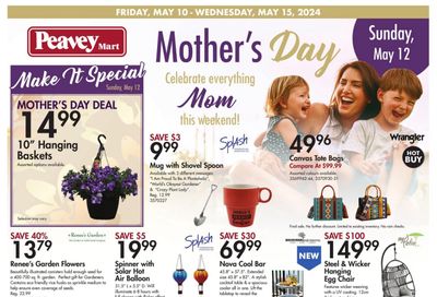 Peavey Mart Flyer May 10 to 15