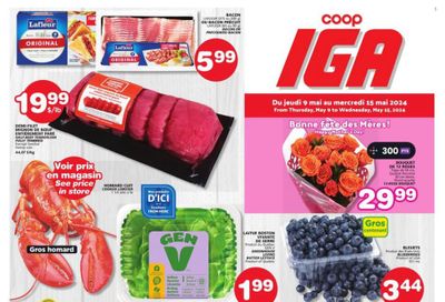 Coop IGA Flyer May 9 to 15