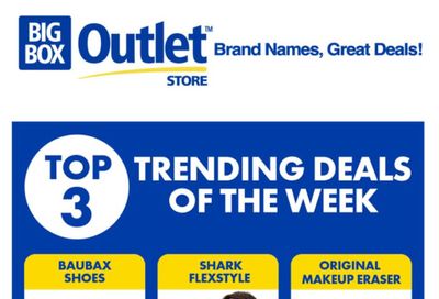 Big Box Outlet Store Flyer May 8 to 14