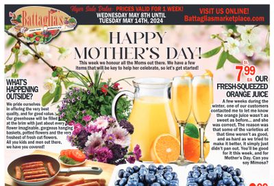 Battaglia's Marketplace Flyer May 8 to 14