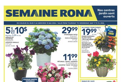 Rona (QC) Flyer May 9 to 15