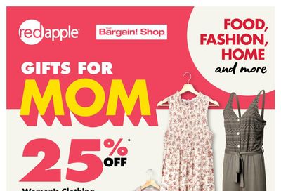 The Bargain Shop & Red Apple Stores Flyer May 9 to 12