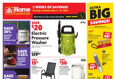 Home Hardware (BC) Flyer May 9 to 22