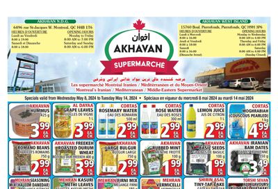 Akhavan Supermarche Flyer May 8 to 14