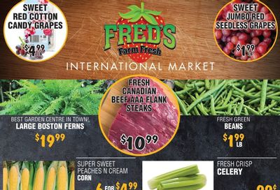 Fred's Farm Fresh Flyer May 8 to 14