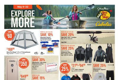 Bass Pro Shops Flyer May 9 to 22
