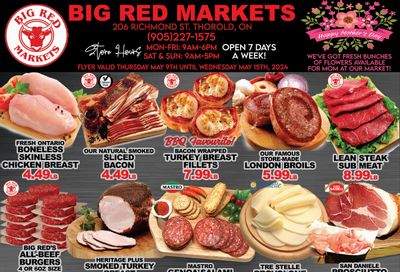 Big Red Markets Flyer May 9 to 15