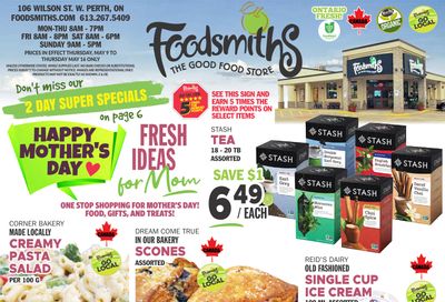 Foodsmiths Flyer May 9 to 16