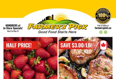 Farmer's Pick Flyer May 9 to 15