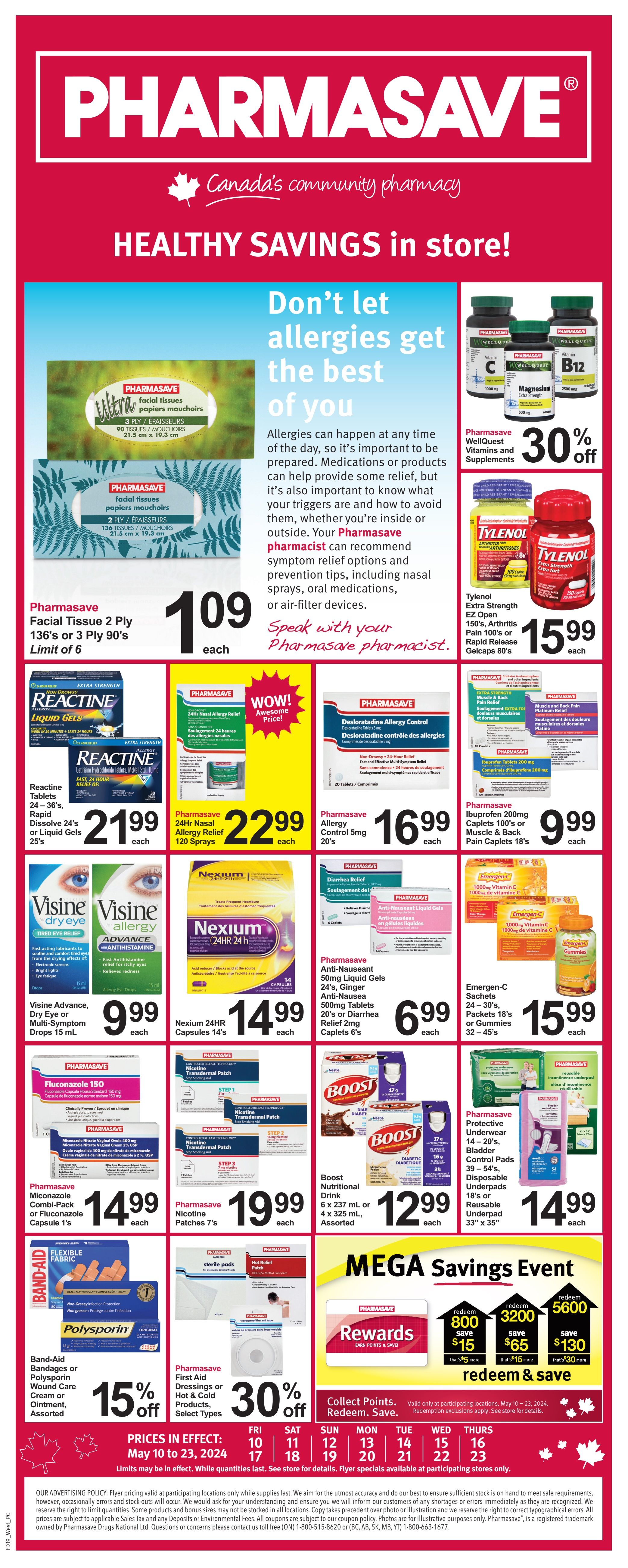Pharmasave (ON) Flyer May 10 to 23