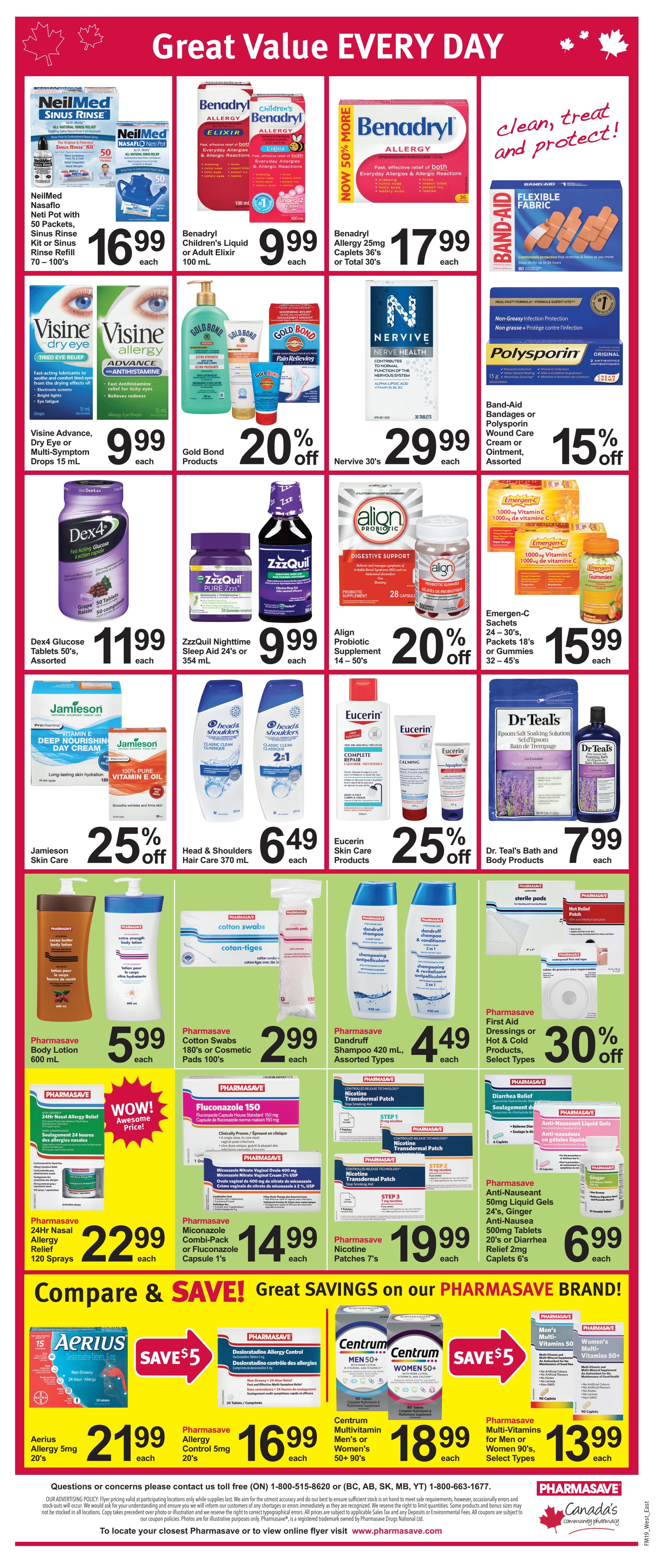 Pharmasave (AB, SK & MB) Flyer May 10 to 23