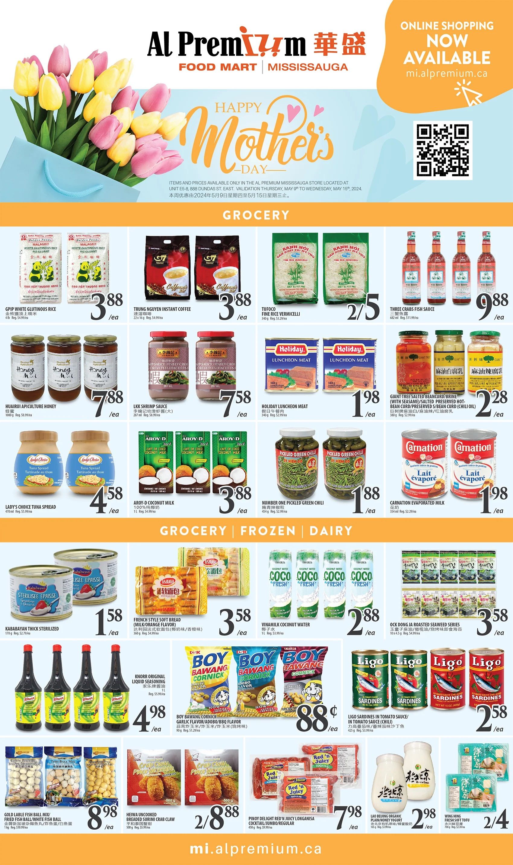 Al Premium Food Mart (Mississauga) Flyer May 9 to 15