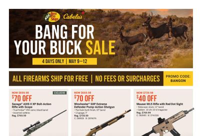 Bass Pro Shops Flyer May 9 to 12