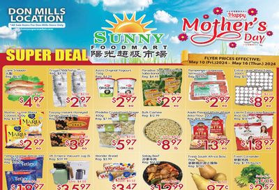 Sunny Foodmart (Don Mills) Flyer May 10 to 16