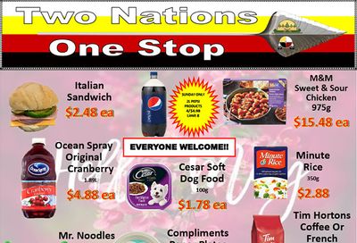 Two Nations One Stop Flyer May 10 to 16