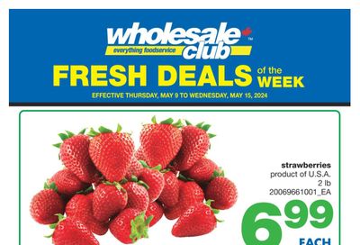 Wholesale Club (West) Fresh Deals of the Week Flyer May 9 to 15