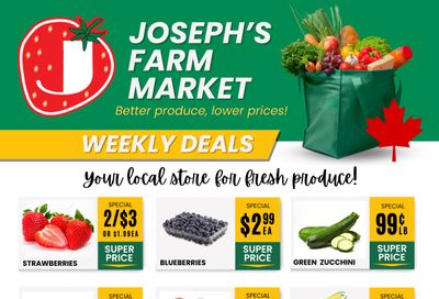 Joseph's Farm Market Flyer May 10 to 15