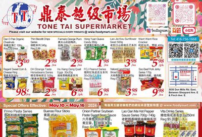 Tone Tai Supermarket Flyer May 10 to 16