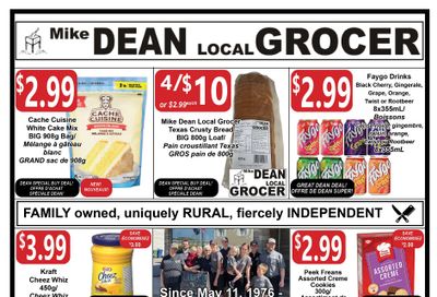 Mike Dean Local Grocer Flyer May 10 to 16