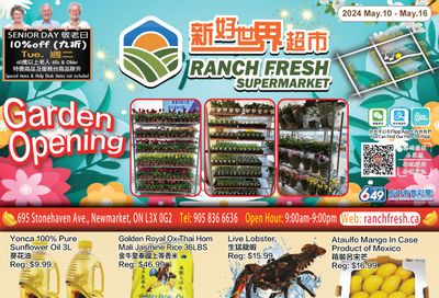Ranch Fresh Supermarket Flyer May 10 to 16