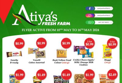 Atiya's Fresh Farm Flyer May 10 to 16