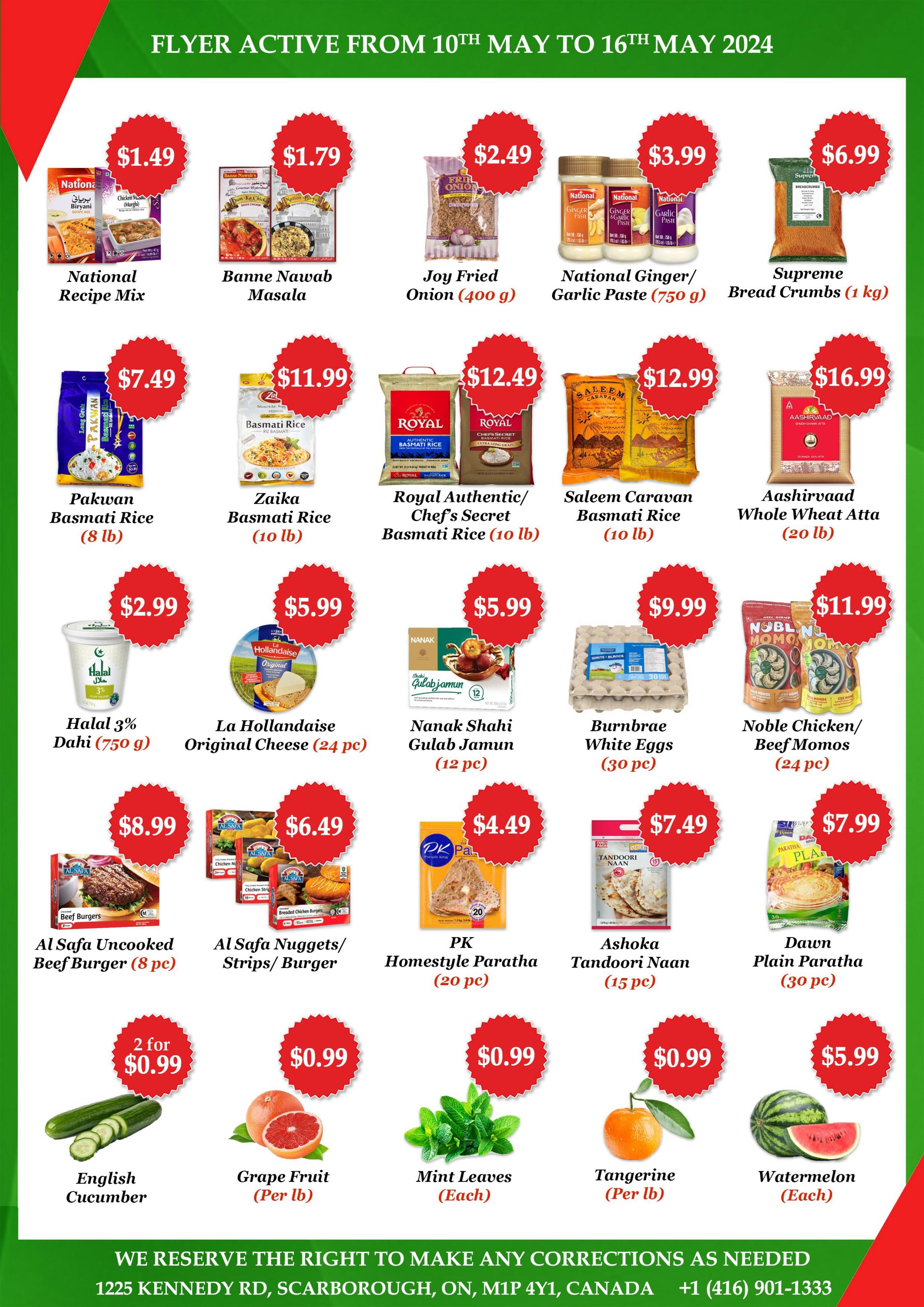 Atiya's Fresh Farm Flyer May 10 to 16