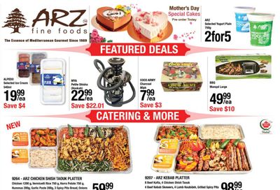 Arz Fine Foods Flyer May 10 to 16